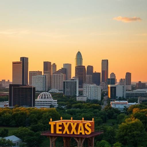 Image of the Austin, Texas skyline, where NovaLearn is located.