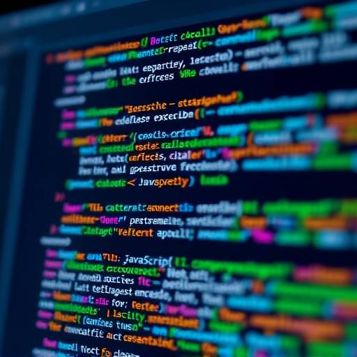 Web development course image showing HTML, CSS, and JavaScript code.